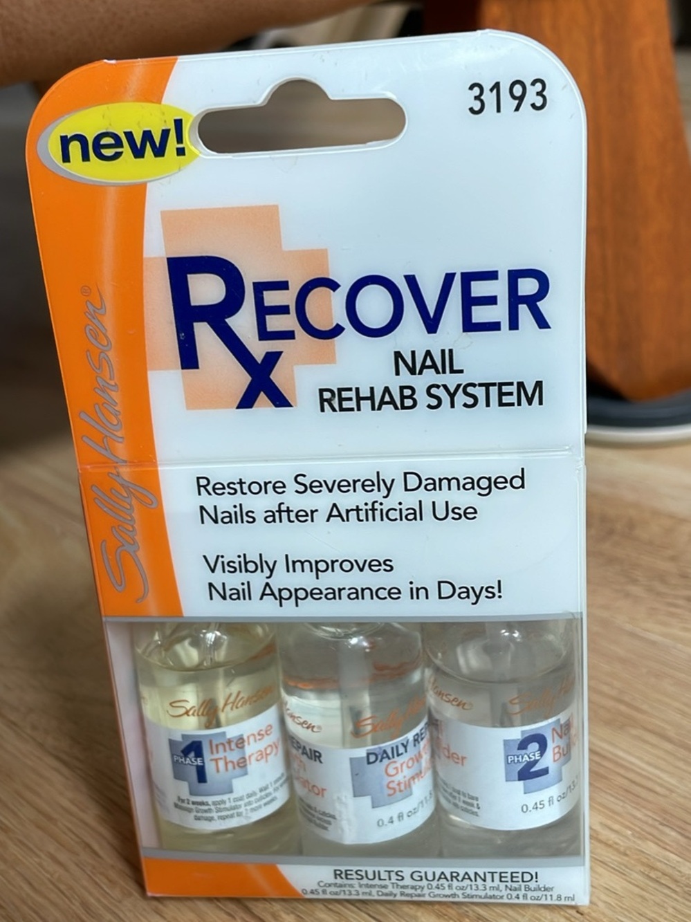 ❤️ 2 NWT NEW Recover RX Nail Rehab SystemS